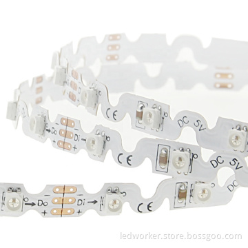 Wireless RGB LED Strip Light 0.2mm-0.5mm Thickness 10m 10W 10W/m 3528 Chips